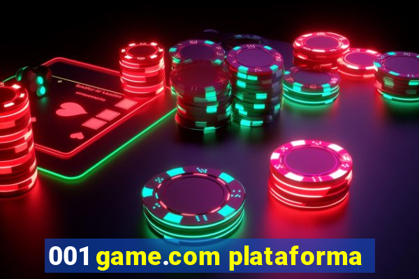 001 game.com plataforma